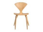 Fine Mod Imports Home Indoor Decorative Wooden Side Chair Natural