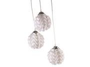 Fine Mod Imports Home Indoor Decorative Shade Hanging Lamp White
