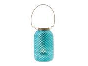 Koehler Home Decorative Blue Diamond Candle Lantern