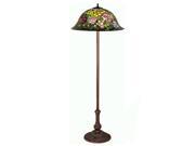 Meyda Home Indoor Decorative Lighting 63 H Tiffany Rosebush Floor Lamp