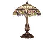 Meyda Home Lighting Window 19 H Handel Grapevine Table Lamp 38516