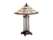 Meyda Home Indoor Bedroom Decorative 24 H Arrowhead Mission Table Lamp