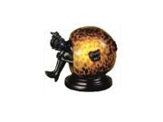 Meyda Home Indoor Decorative 6 H Silhouette Four s A Crowd Accent Lamp