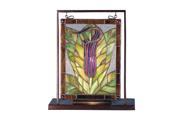 Meyda 9.5 W X 10.5 H Jack In The Pulpit Lighted Mini Tabletop Window
