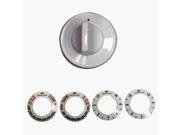 Replacement Electric Range And Oven Knob Kit WHITE ELECTRIC KNOB KIT