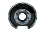 Range Kleen 8in. Black Porcelain GE Hotpoint Reflector Drip Pan P106