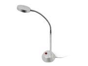 Simple Designs Chrome High Power LED Desk Lamp with Flexible Gooseneck