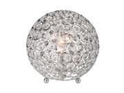 Elegant Designs Crystal Ball Table Lamp