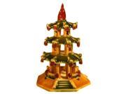 Bonsaiboy Glazed Ceramic Pagoda Figurine