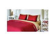 Bedvoyage Home Bedroom Decorative Duvet Cover Twin Champagne Cayenne [Reversible]