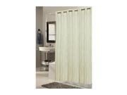 Carnation Home Fashions Living Room Decorative Extra Long EZ ON Bristol Polyester Shower Curtain