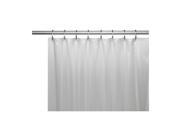 Carnation Home Fashions Shower Stall Sized 5 Gauge Vinyl Shower Curtain Liner in Frosty Clear