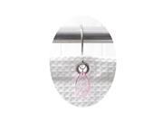 Carnation Home Fashions Indoor Prism Resin Shower Curtain Hooks in Rose