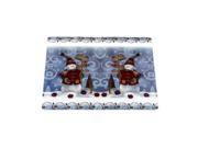 Carnation Home Fashions Indoor Snow Friends Holiday Place Mat
