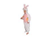 Dress Up America Halloween Cozy Little Bunny Costume Set Size 10