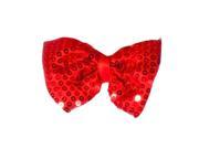 Dress Up America Halloween Costume Red Sequined Bow Tie One Size