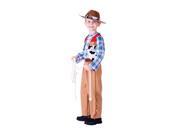 Dress Up America Halloween Party Costume Jr. Cowboy Large 12 14