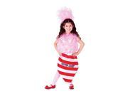 Dress Up America Halloween Party Costume Cotton Candy Size Large 12 14