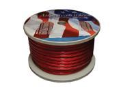 Wire American Bass 8 Ga. Red 100 Ft Roll*Ab666rd**P8gr* *Ab665rd*