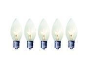 Brilliant Brand Lighting Seasonal Decoration C9 Clear Twinkle Bulbs 7 Watt 25 Pack
