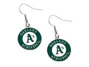 MLB Oakland Athletics MLB Dangle Logo Charm Earring Set