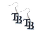 MLB TAMPA BAY RAYS MLB Dangle Logo Charm Earring Set