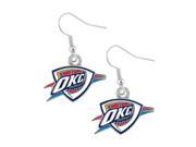 NBA Oklahoma City Thunder Dangle Logo Charm Earring Set