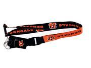 Cincinnati Bengals NFL Reversible Lanyard Keychain Id Ticket Holder