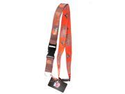 Cleveland Browns NFL Reversible Lanyard Keychain Id Ticket Holder