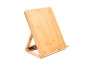 Lipper International Home Kitchen Accessories Bamboo Adjustable Folding Easel Back I Pod Stand