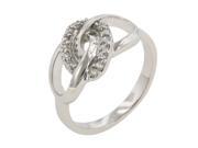J Goodin Women Fashion Jewellery Sparkling Unity Ring Size 8