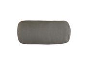 Majestic Home Goods Gray Wales Round Bolster