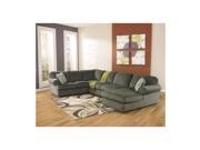 Flash Furniture Signature Design by Ashley Jessa Place Sectional in Pewter Fabric [FSD 6049SEC PEW GG]