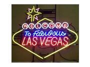 Neonetics Welcome to fabulous las vegas neon sign