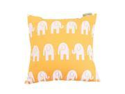 Majestic Home Goods Yellow Ellie Extra Large Pillow