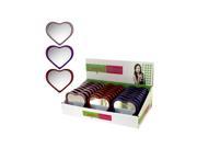 Kole Imports Heart Shaped Suction Mirror Display Case Of 24