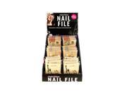 Kole Imports Nail File Matchbook Display Case Of 36