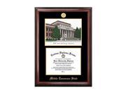 Campus Images Middle Tennessee State Gold Embossed Diploma Frame With Campus Images Lithograph