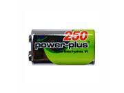 Current Solutions 9V 250mah NI MH Rechargeable Premium Battery