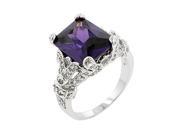 J Goodin Amethyst Purple Princess Ring Size 5