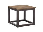 Civic Center Side Table Distressed Natural