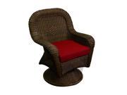 Tortuga Outdoor Modern Accent Lexington Swivel Rocking Dining Chair Tortoise