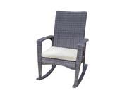 Tortuga Outdoor Modern Accent Bayview Rocking Chair Driftwood