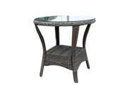 Tortuga Outdoor Modern Accent Bayview Side Table Driftwood