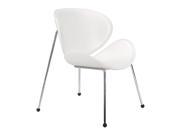 Match Occasional Chair White Pack of 2