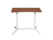 Calico Designs Sierra Adjustable Height Desk in White Cherry 51231
