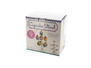 Bulk Buys Three Tier Cupcake Stand 4 Pack