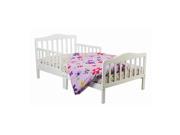Dream on Me Classic Design Toddler Bed White 624 W