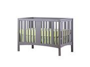 Dream On Me Havana 5 in 1 Convertible Crib Grey