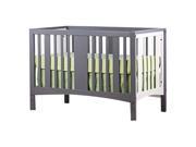 Dream On Me Havana 5 in 1 Convertible Crib White and Grey